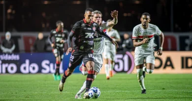 Vitória perde para o São Paulo e encerra turno sem vencer fora de casa