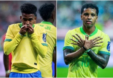 Brasil dá show e goleia a Coreia do Sul por 5 a 0 em amistoso em Seul