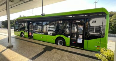 Salvador inicia testes com novo modelo de ônibus elétrico para a frota do BRT