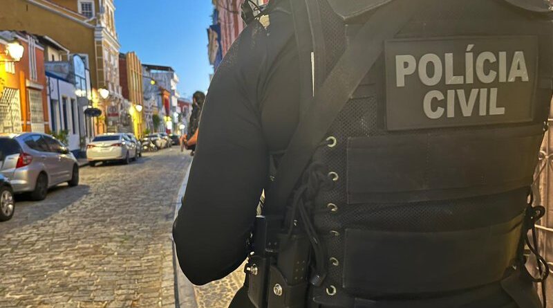 Polícia Civil deflagra operação no Centro Histórico de Salvador para combater o tráfico antes do Carnaval
