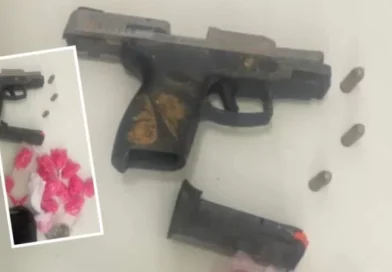 PM apreende pistola .40 e drogas após confronto em Vera Cruz