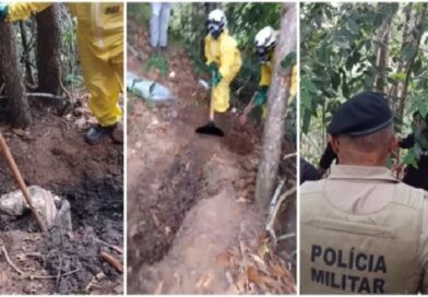 Operação policial localiza cemitério clandestino e ossadas em Nova Viçosa
