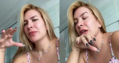 Lore Improta encara alergia para saciar vontade na gravidez