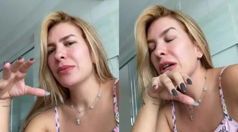 Lore Improta encara alergia para saciar vontade na gravidez