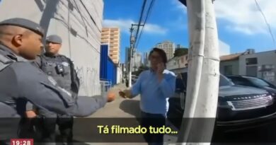 Senador Alexandre Giordano ameaça PMs, foge de abordagem e quase causa atropelamento em SP