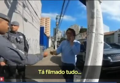 Senador Alexandre Giordano ameaça PMs, foge de abordagem e quase causa atropelamento em SP
