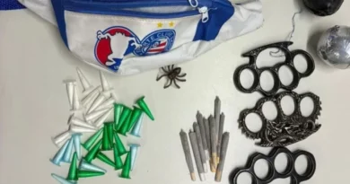 Torcedores do Bahia são presos com drogas e explosivos antes de jogo