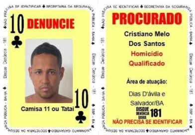 Líder do PCC na Bahia e ‘Dez de Paus’ do Baralho do Crime é capturado no Mato Grosso do Sul.