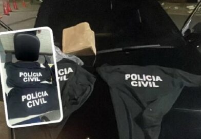 Criminoso atira contra PMs durante abordagem e foge; camisas da Polícia Civil são apreendidas