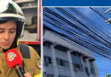 Incêndio atinge apartamento no Costa Azul; proprietário fica ferido ao tentar combater chamas