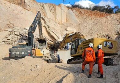 Trabalhador morre soterrado por blocos de pedra em pedreira na zona rural