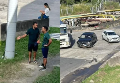 Caio Alexandre, do Bahia, sofre acidente de carro a caminho de treino em Camaçari