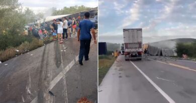 Tragédia na BR-116: Motorista de caminhão é preso após colisão que deixou 16 mortos na Bahia