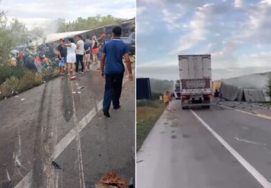 Tragédia na BR-116: Motorista de caminhão é preso após colisão que deixou 16 mortos na Bahia