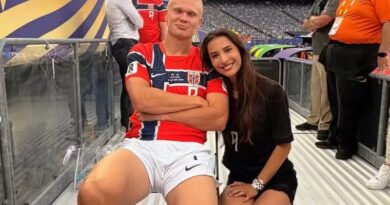 Namorada de Haaland celebra vitória sobre o Brasil e repercute nas redes sociais