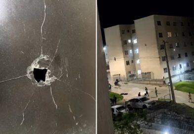 Confronto entre facções espalha pânico em Areia Branca e tiro atinge apartamento