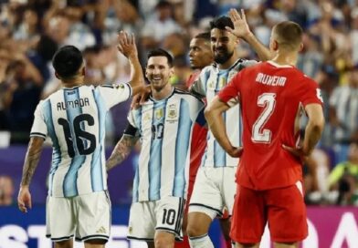 Argentina supera drama, bate Suíça na prorrogação e garante clássico contra a Inglaterra na semifinal