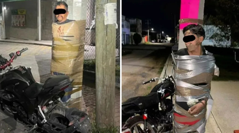 Batman Mexicano: Vigilante que amarra ladrões em postes vira alvo de caçada policial