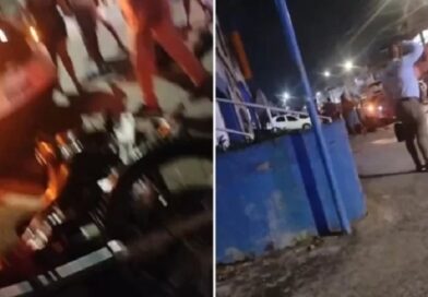 Carro em fuga da polícia atropela motociclista de aplicativo e passageira no Subúrbio de Salvador