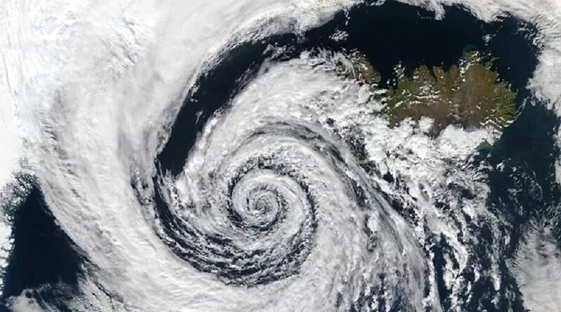 Ciclone extratropical avança sobre a Região Sul com previsão de temporais e ventos intensos