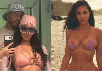 Kim Kardashian compartilha momentos românticos e em família ao lado de Lewis Hamilton