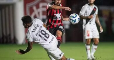 Vitória perde para o Vasco no Barradão e é eliminado da Copa do Brasil