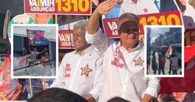 SUBÚRBIO DE SALVADOR: Jerônimo enfrenta sol forte e povo exibe bandeiras de ACM Neto nas janelas