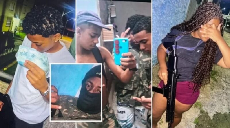 Suspeitos que ostentavam armas na internet são mortos pela PM