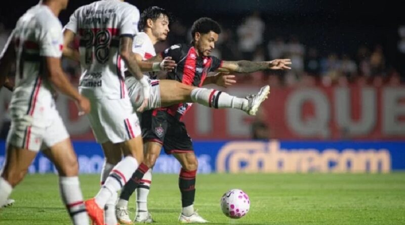 Vitória sofre revés diante do São Paulo no Morumbis e estaciona na tabela da Série A