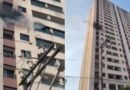 PM arromba porta e resgata cadeirante do 16º andar após incêndio atingir prédio em Brotas